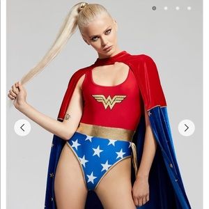 Forever 21 Red and Blue Wonder Woman Costume